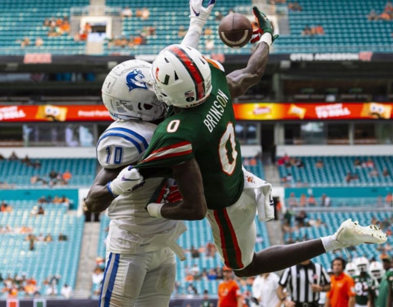 Carolina Panthers grab former Hurricanes standout receiver