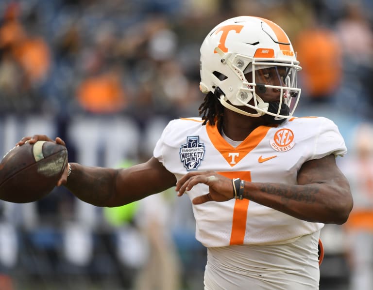 Watch: Tennessee QB Joe Milton makes appearance on NFL Network