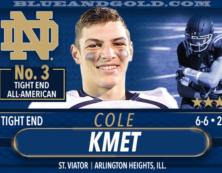 Cole Kmet gives thoughts about Notre Dame-Ohio State