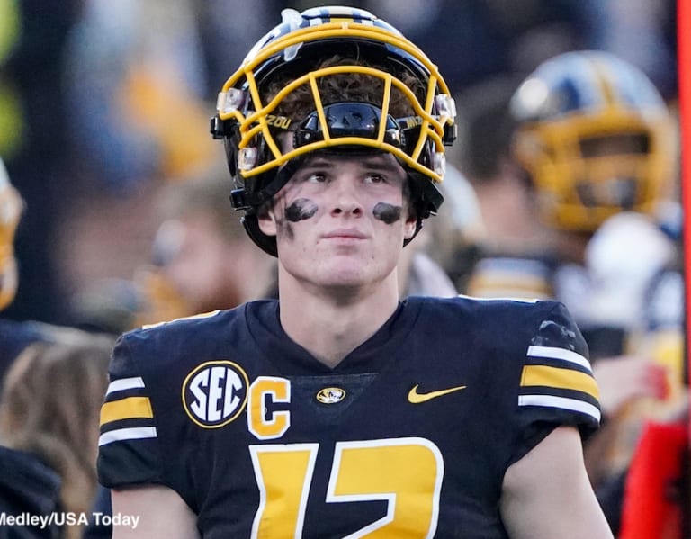 Missouri - NCAA Football : Brady Cook - Black Jersey – Athlete's Thread