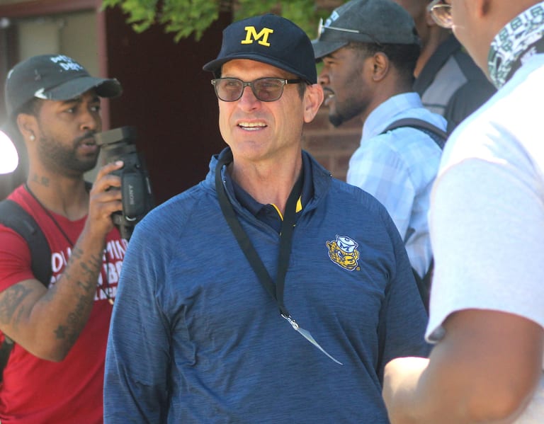 Michigan Wolverines Football Jim Harbaugh On In State Recruiting Bo