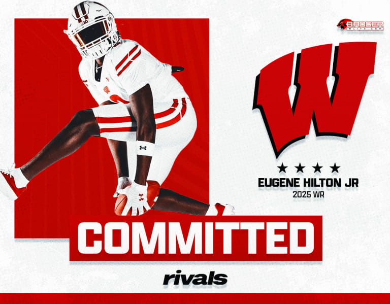 NFL legacy, four-star WR Eugene Hilton commits to Wisconsin - Rivals ...