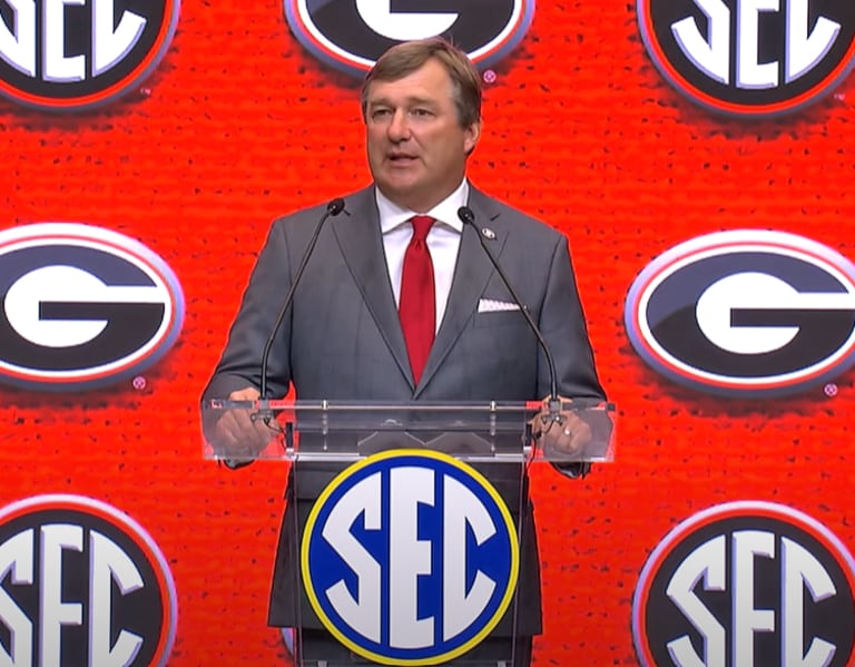 WATCH: What Did Kirby Smart Say At SEC Media Days? - UGASports