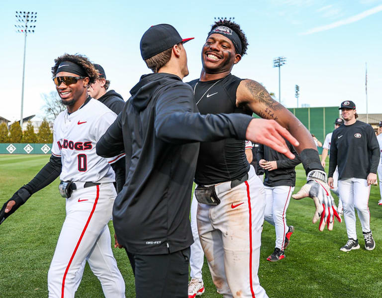 Georgia Baseball’s Tre Phelps Hits First Career Homer and Game-Winning Hit-by-Pitch in Dramatic Victory
