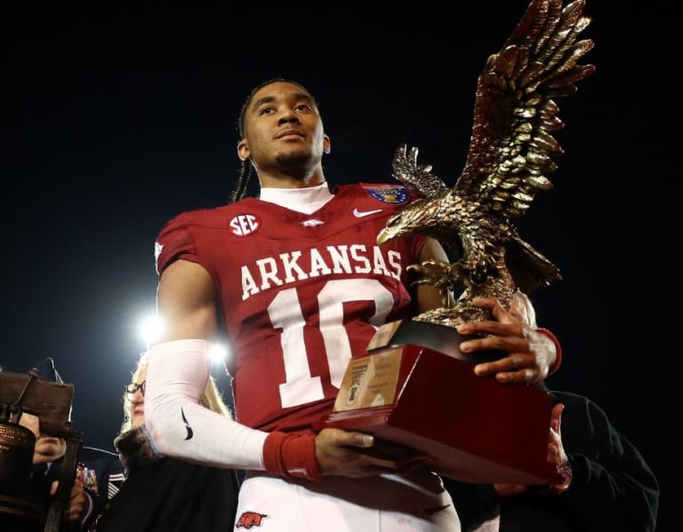 Green's MVP performance propels Arkansas to Liberty Bowl win