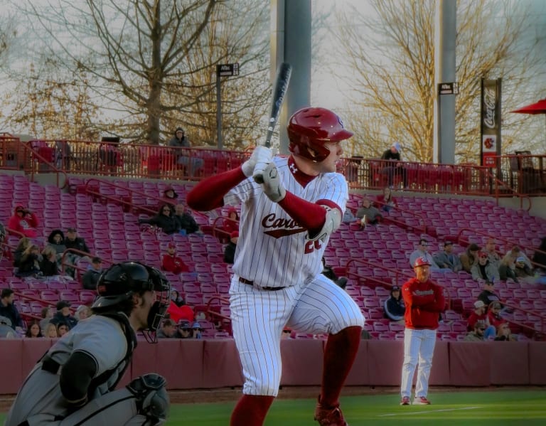 Matthew Becker dominates, Gamecocks clinch series with 6-3 win