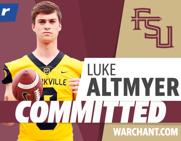 Florida State Lands Four-star QB Luke Altmyer - Rivals.com