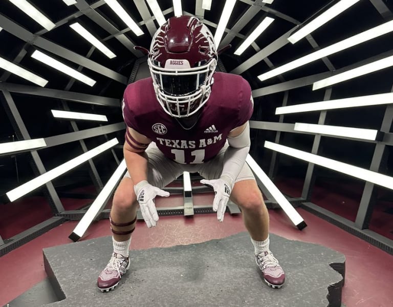 2025 LB describes growing relationship with A&M AggieYell Texas A&M