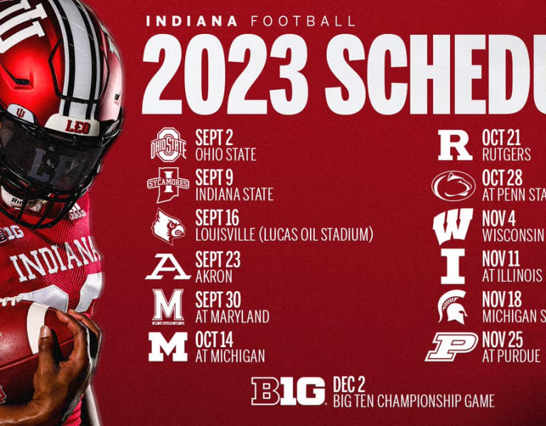 Indiana Football Schedule 2024 Kaela Clarine