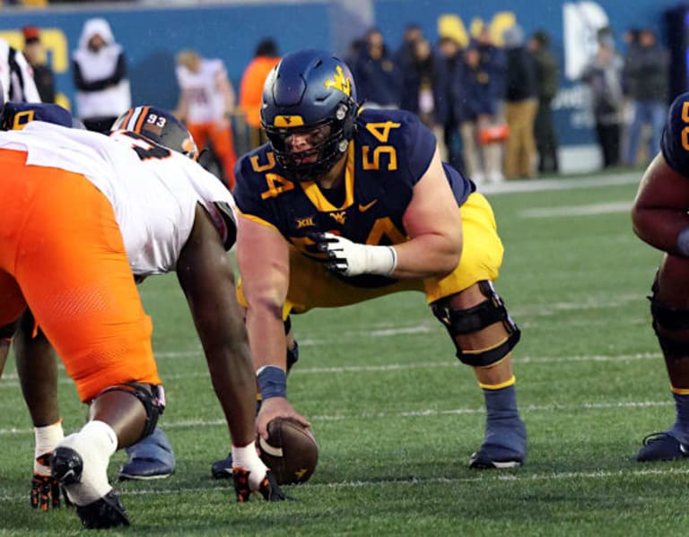 West Virginia’s Zach Frazier Joins Pittsburgh Steelers in 2024 Draft as a Standout Center