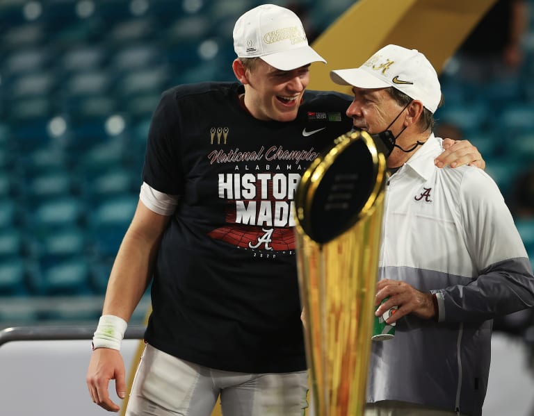 Jalen Hurts, Tua Tagovailoa & Mac Jones: Was this the best QB room in  college football's history?