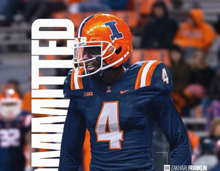 Portal commit: Transfer wide receiver Zakhari Franklin to Illinois Portal commit: Transfer wide receiver Zakhari Franklin to Illinois