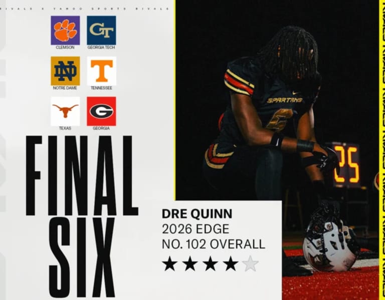 Rivals250 EDGE Dre Quinn gives update on recruitment before official visits