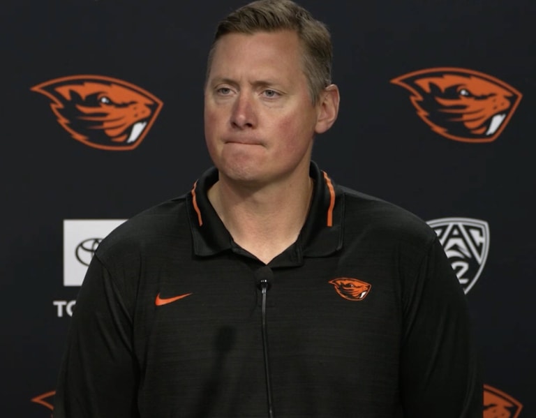 WATCH: Oregon State Head Coach Trent Bray Press Conference (Purdue Week ...