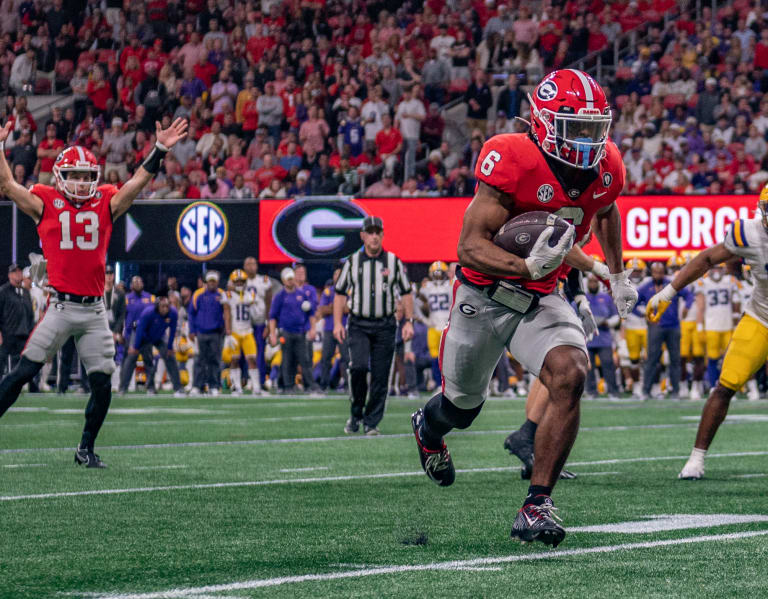 Georgia Run Game Wears Down LSU In Second Half - UGASports