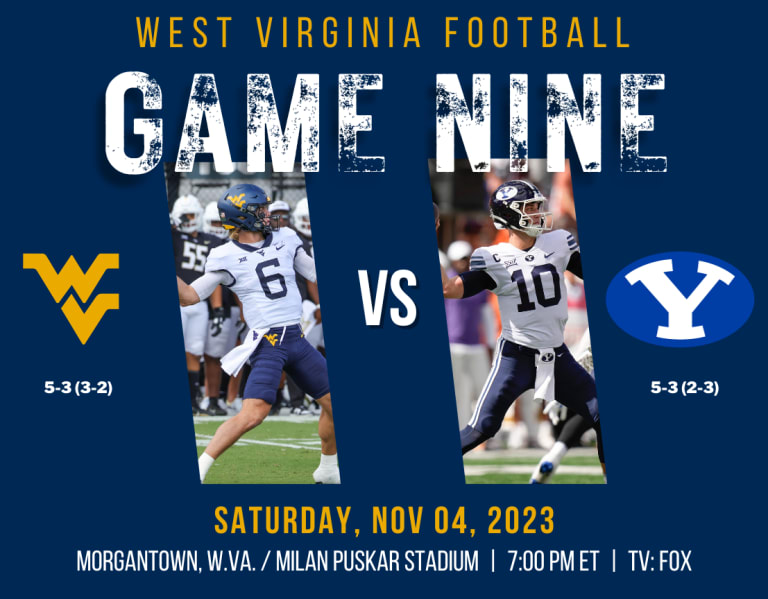 Game Preview West Virginia football vs. BYU WVSports