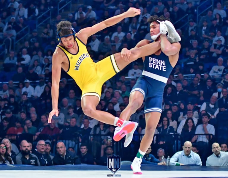 PHOTOS: Penn State Wrestling’s 30-8 victory over Michigan