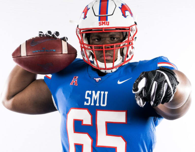 SMU football recruiting Marcus Smith Stafford OL offensive lineman 2020 ...