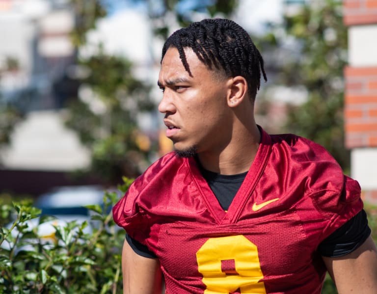 USC's AmonRa St. Brown outlines goals for his pro day workout