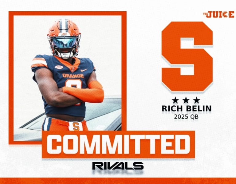 2025 QB Rich Belin commits to Syracuse The Juice Online Syracuse