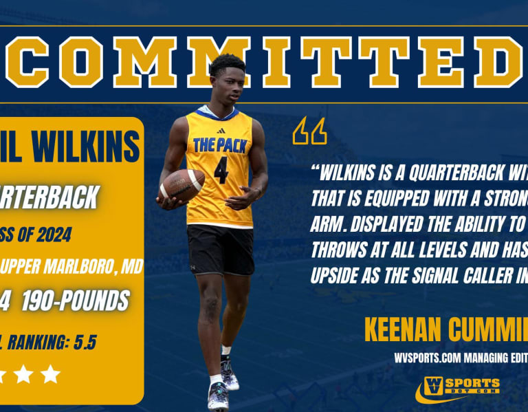 West Virginia lands their 2024 QB target in Wilkins BVM Sports