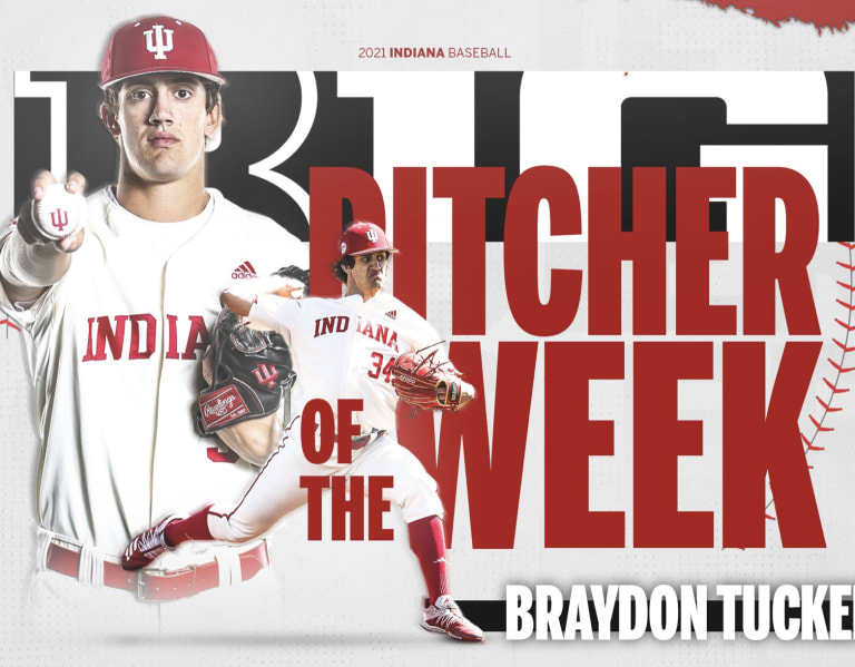 IU's Braydon Tucker named Big Ten Pitcher of the Week