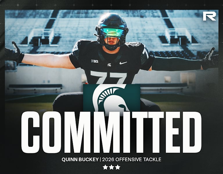 2026 Three-star OT Quinn Buckey Commits to Michigan State: 'Perfect fit'