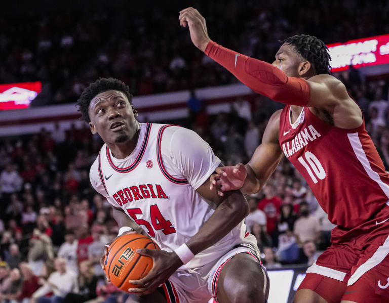 Georgia Bulldogs Fall To No. 24 Alabama With 85-76 Loss At Stegeman ...