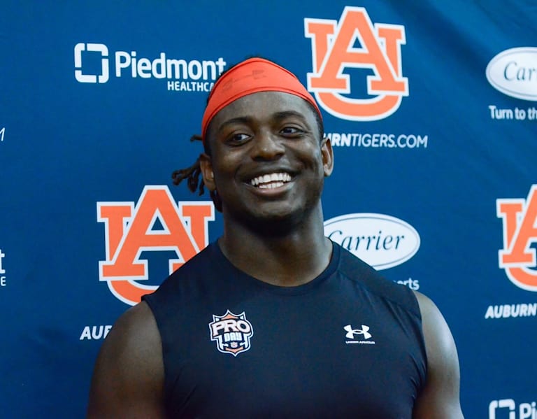 Philip Blidi turns heads at Pro Day Auburn Tigers football