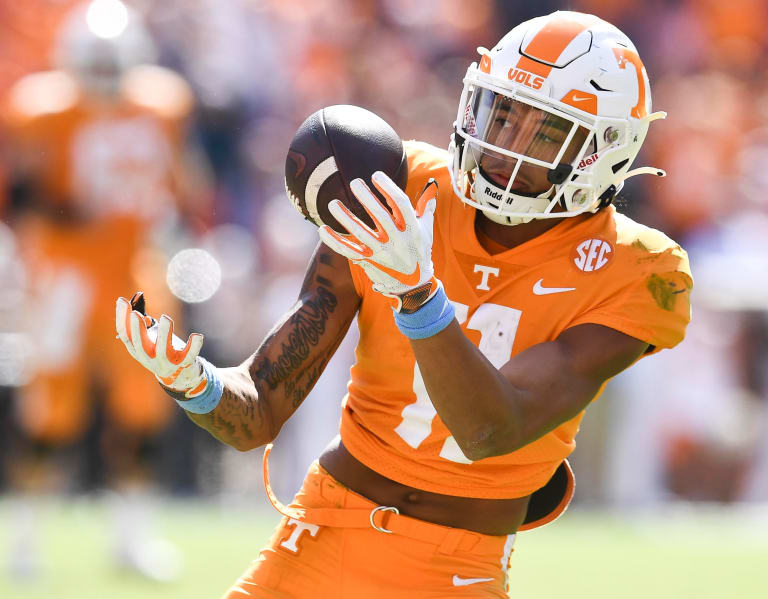 Kelsey Pope evaluates Vols' wide receivers in spring camp - VolReport