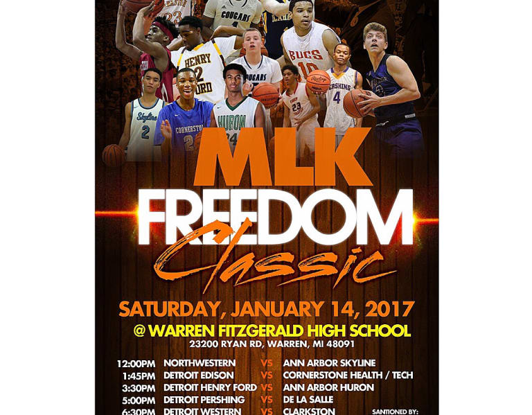 Horatio Williams Foundation Mlk Freedom Classic Schedule Michiganpreps