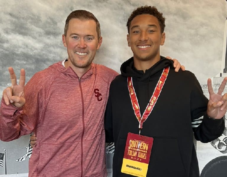 Elite 2026 DB Dominick Kelly leaves L.A. as a USC football commit
