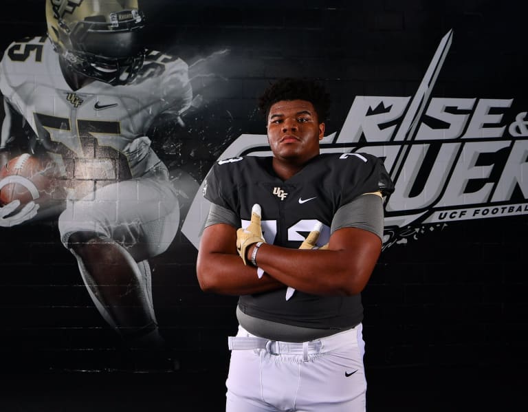 OL Allan Adams commits to UCF - UCFSports