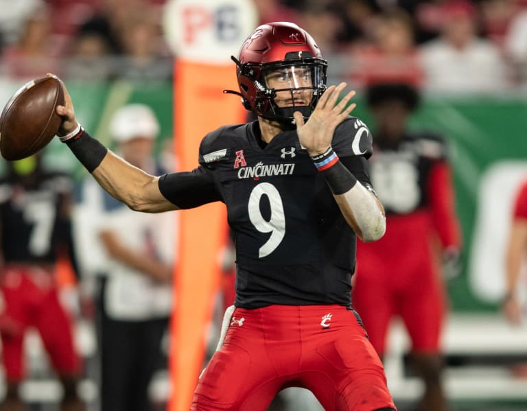 Desmond Ridder, UC Bearcats QB, drafted in third round by Falcons