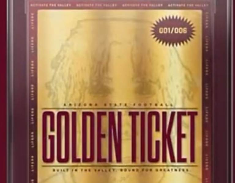 Local 2027 prospects are elated to receive the Sun Devils' Golden Ticket