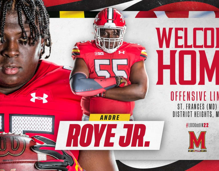 Maryland Flips St. Frances OL Andre Roye Jr.