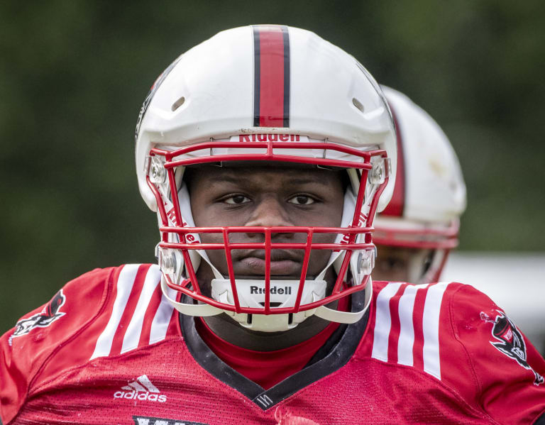 NC State offensive tackle Ikem Ekwonu has fine-tuned his game this summer