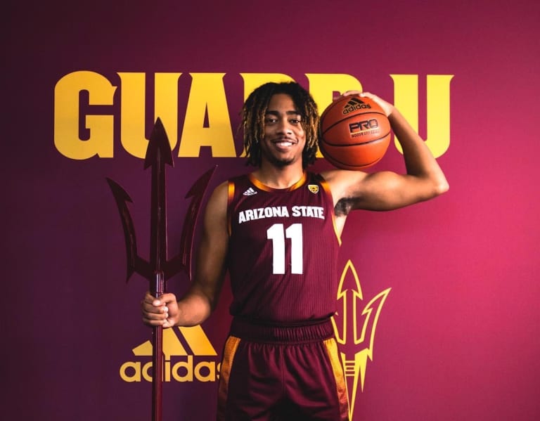 Youth #22 Andre Allen Maroon Retro Arizona State Sun Devils Basketball -  Praise To Heaven