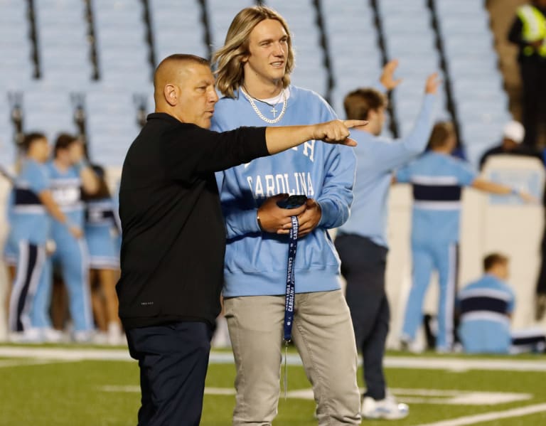 Photos: Top Football Recruits Visit For UNC vs. Pitt Game