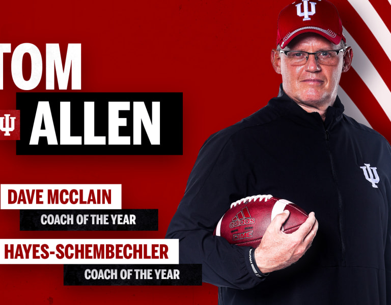 Tom Allen named Big Ten Coach of the Year