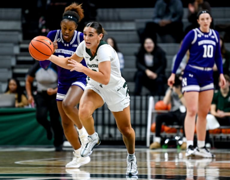 Michigan State Women's Basketball Routs Northwestern 91-72 In Team ...