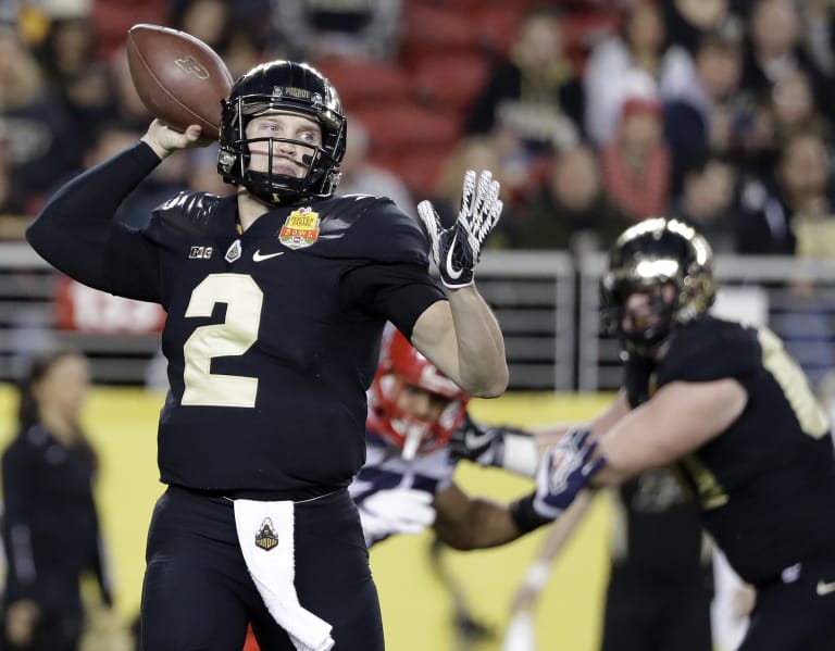 Purdue QB Sindelar Played Final Four Games Of Season With Torn ACL ...