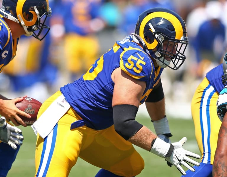 Brian Allen: Rams center is the first known active NFL player to test  positive for Covid-19