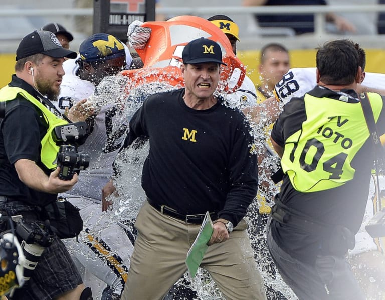 Jim Harbaugh And The Michigan Wolverines Football Team Have Had A Tendency To Pick Up Blowout 9045