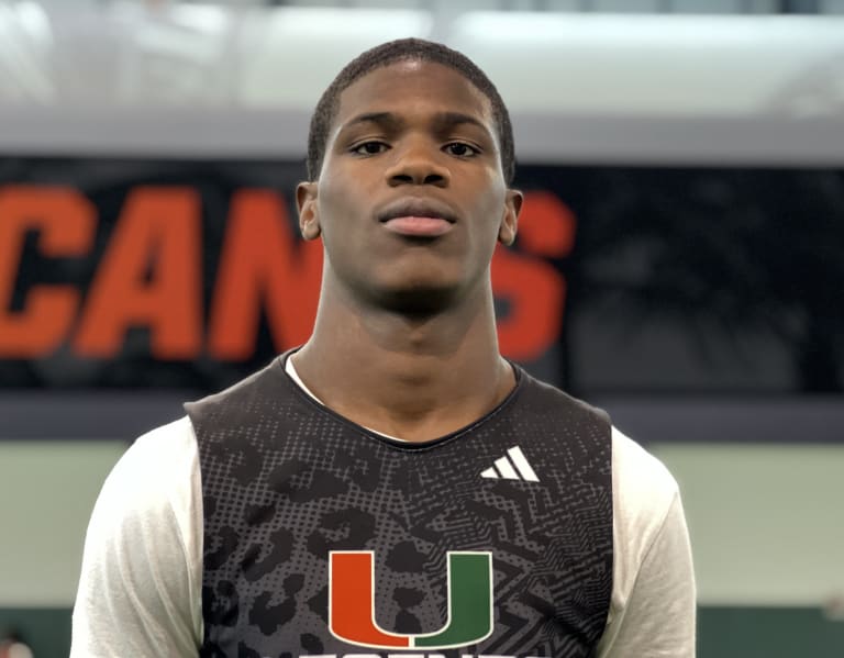 Video JoJo Trader, 2024 Miami WR signee checks in at UA AllAmerica