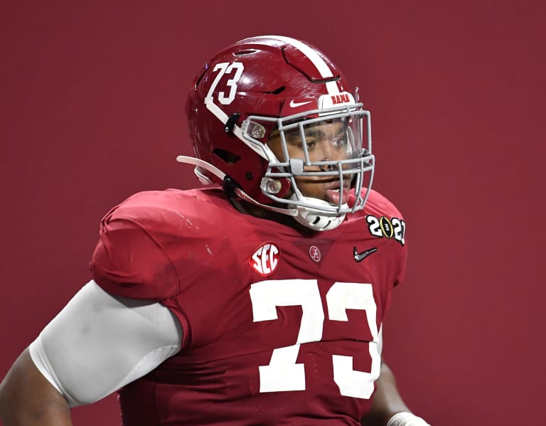 Alabama Offensive Tackle Evan Neal Official Sophomore Year Highlights 