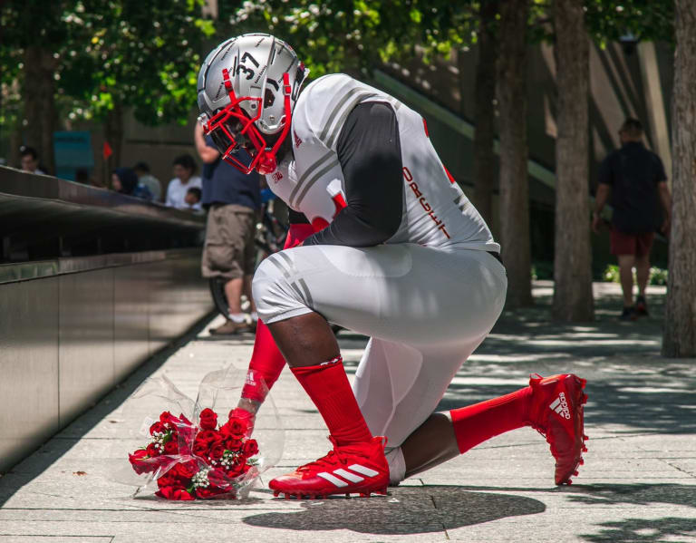 PHOTO: Rutgers unveils new Nike Pro Combat football uniforms 