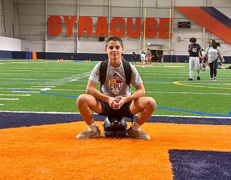 2028 WR Chris Miller to camp at Syracuse: 'It's a great program'