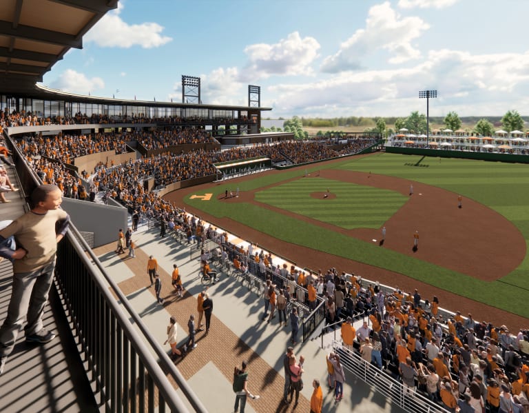 University of Tennessee baseball Lindsey Nelson Stadium renovations