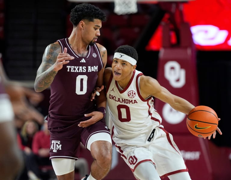 Hoops: Sooners collapse against Texas A&M despite Goodine's 34